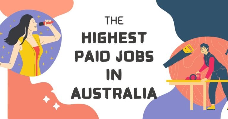 Highest Paid Jobs in Australia